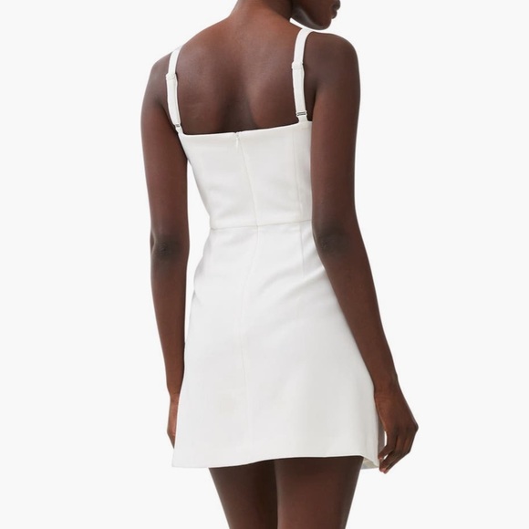 NWT French Connection Whisper Faux Mini Dress - Picture 2 of 9